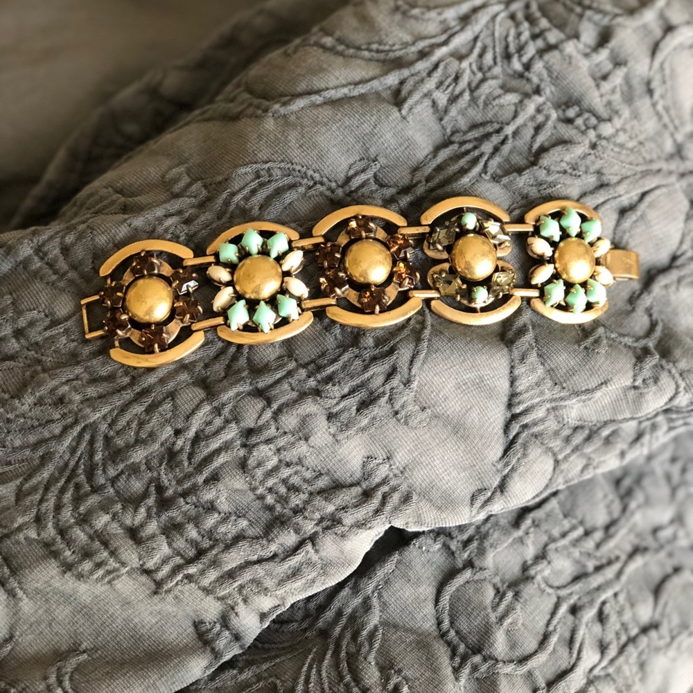 Stella & Dot Mint Becca bracelet